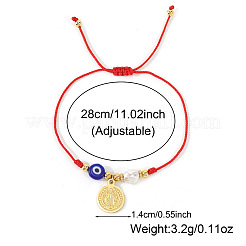 Браслеты с подвесками Святого Бенедикта из нержавеющей стали&nbsp;YY3760