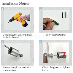 Акриловый держатель медали&nbsp;HJEW-WH20007-012
