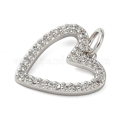 Латунные микро проложить кубического циркония подвески KK-A273-25P