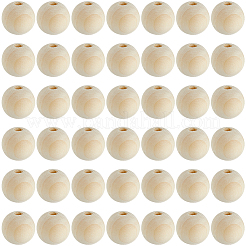 Натуральные незаконченные деревянные бусины WOOD-SP0001-62E