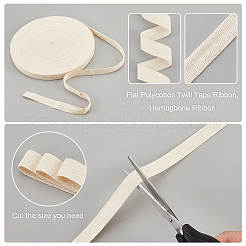 Плоская поликоттоновая лента из саржевой ленты&nbsp;OCOR-WH0066-92D-01