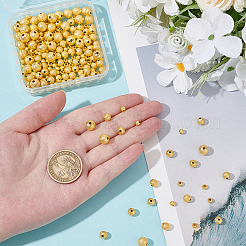 220 шт. 3 стиля латунных текстурированных бусин&nbsp;KK-ME0002-68G