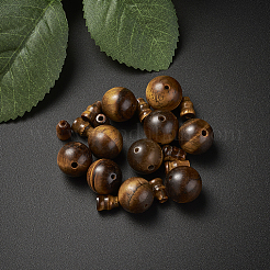 Естественно тигровый глаз буддийские бусы&nbsp;G-TA0001-02A