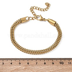 304 Edelstahl-Kettenarmbänder für Damen&nbsp;SA-CBA4051-15G