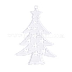 Прозрачные пластиковые большие подвески KY-T042-07