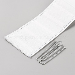 Лента для штор из полиэстера с волнистыми складками&nbsp;DIY-WH0304-961