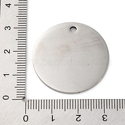 Pendentifs en acier inoxydable 201 anti-ternissement&nbsp;STAS-R002-01P-17