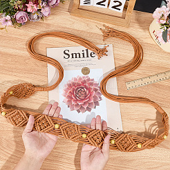 1 Stück Boho Baumwollgürtel für Damen&nbsp;FIND-CP0003-65A