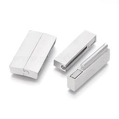 Fermoirs magnétiques en acier inoxydable 304 résistant au ternissement avec emembouts collées&nbsp;STAS-G143-45P