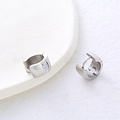 Серьги-кольца из нержавеющей стали RE3226