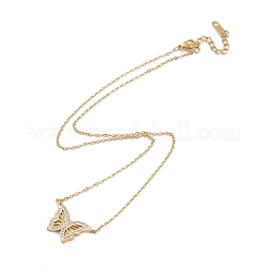 Ионное покрытие (ip) 304 нержавеющая сталь кабель цепи ожерелья&nbsp;NJEW-G081-10G