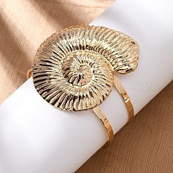 Браслеты-манжеты из сплава и железа для женщин&nbsp;BJEW-F501-04C-KCG