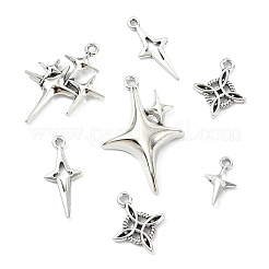 100 шт. 5 стиля полые подвески из сплава в тибетском стиле&nbsp;FIND-CJ0004-41