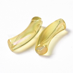 УФ-покрытие прозрачные радужные переливающиеся акриловые бусины&nbsp;OACR-A016-01C