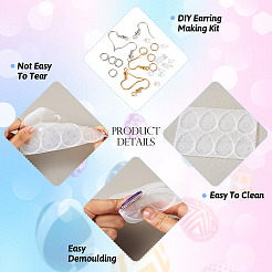 Пасхальная тема: наборы для изготовления сережек своими руками&nbsp;DIY-TA0009-48