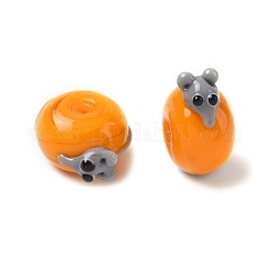 Эмалевые бусины ручной работы в технике лэмпворк&nbsp;LS-LAMP-Z020-06B