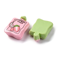 Кабошоны из непрозрачной смолы с мультяшным рисунком CRES-M038-01