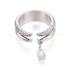 Браслет-манжета с открытыми кольцами&nbsp;KK-T080-02P