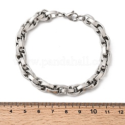 201 Edelstahl-Seilkettenarmbänder für Männer&nbsp;STAS-T077-16P