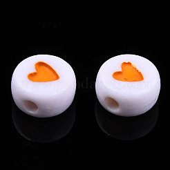 Непрозрачные акриловые бусины MACR-N008-57