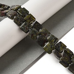 Натуральный дракон яшма кровь бисер пряди G-L596-A06-01