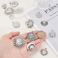 14 шт. 14 стиля подвески из нержавеющей стали 304&nbsp;STAS-PH0007-01P