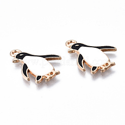 Подвески из экологически чистого сплава с эмалью ENAM-Q437-009-NR