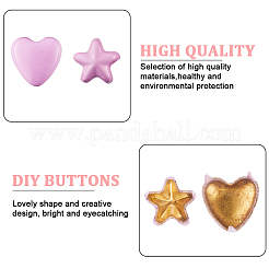 200 шт. 2-х видов заклепок-латунных когтей&nbsp;KK-GF0001-14