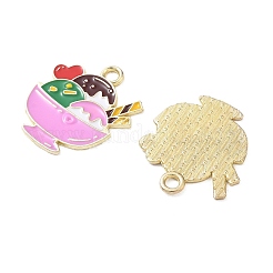 Pendentifs d'émail en alliage&nbsp;AL-CBA4666-02H