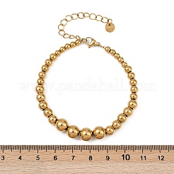 Браслеты из нержавеющей стали 304 для женщин BJEW-Z136-02G