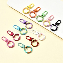 12 шт. кольцо пружинного затвора из сплава HJEW-YW00095