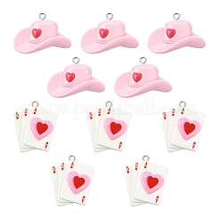 10 шт. подвески из смолы ко Дню святого Валентина&nbsp;FIND-YW0007-92A