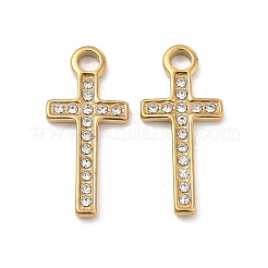 Вакуумное покрытие pvd нержавеющая сталь 201 с подвесками из стразов STAS-J401-VC1003