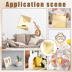 Láminas de acrílico&nbsp;DIY-WH0622-330A