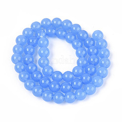 Стеклянные бусины GLAA-N058-4mm-C01