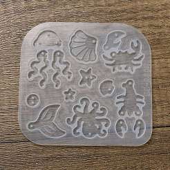 Силиконовые Молды для изготовления подвесок своими руками на тему морских животных&nbsp;SIMO-G011-05A