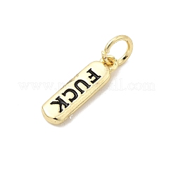 Латунь эмаль подвески&nbsp;KK-P338-01G-F01