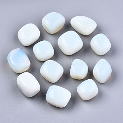 Opalite Beads, Tumbled Stone, No Hole/Undrilled, Nuggets, 22~27x19~25x17~23mm, about 250~300g/bag