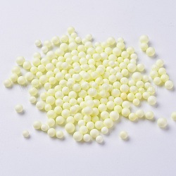 Small Foam Balls, Round, DIY Craft for Home, School Craft Project, Yellow, 3.5~6mm, 7000pcs/bag
