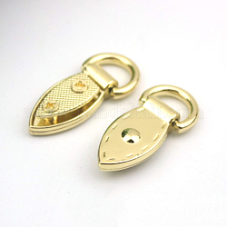 Alloy Purse Chain Connector Ring, Bag Replacement Accessorieas,, Light Gold, 3.5x1.5cm