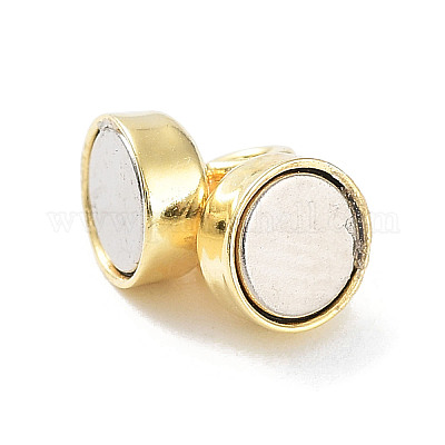 925 магнитные застежки из стерлингового серебра STER-A043-01G-1