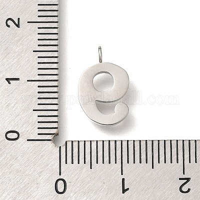 Подвески из нержавеющей стали 304 с микропаве из кубического циркония STAS-H228-01P-09-1