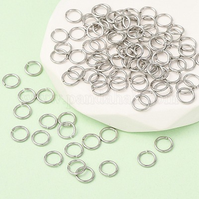 Открытые соединительные кольца из нержавеющей стали марки 304 STAS-N015-10-7x1mm-1