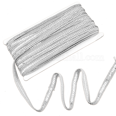 Funkelnde Polyesterbänder&nbsp;OCOR-WH0060-59D-1