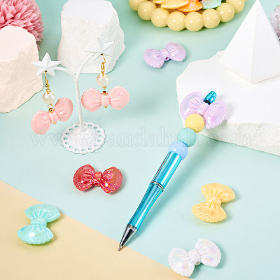 23 шт. Непрозрачные акриловые бусины OACR-TA0003-73-1