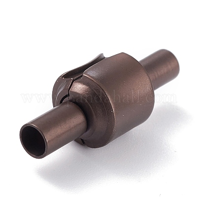 Ионное покрытие (IP) 304 нержавеющая сталь европейские застежки с концами шнура STAS-G239-15R-1