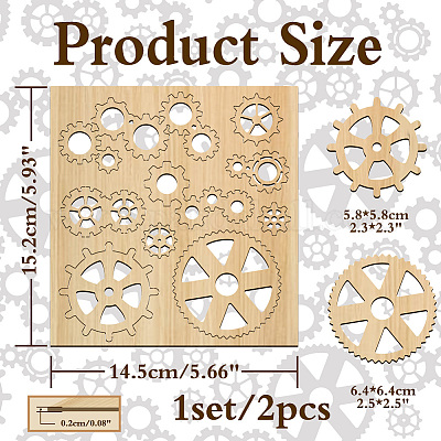 Деревянные стружечные доски DIY-WH0548-003-1