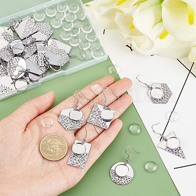 Наборы для самостоятельного изготовления геометрических сережек-подвесок FIND-CA0004-70-1