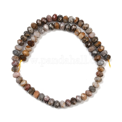 Натуральные гоби-агат нити&nbsp;G-F668-25-B-1