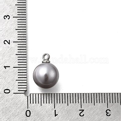 Подвески из АБС-пластика с жемчугом FIND-H052-01F-02P-1